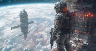 astronot uzay istasyon